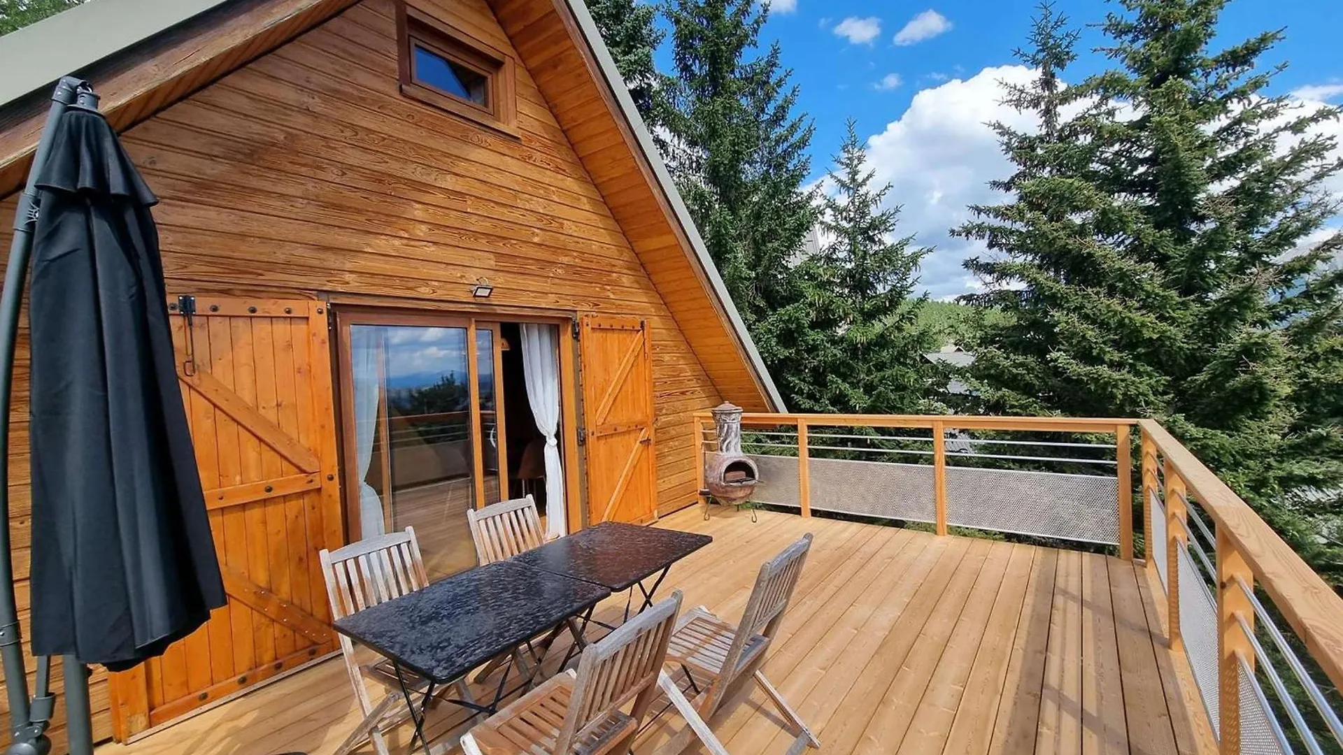 Chalet Equipe 6 Personnes Avec Cheminee Et Animaux Admis - Fr-1-393-159 Saint-Michel-de-Chaillol France