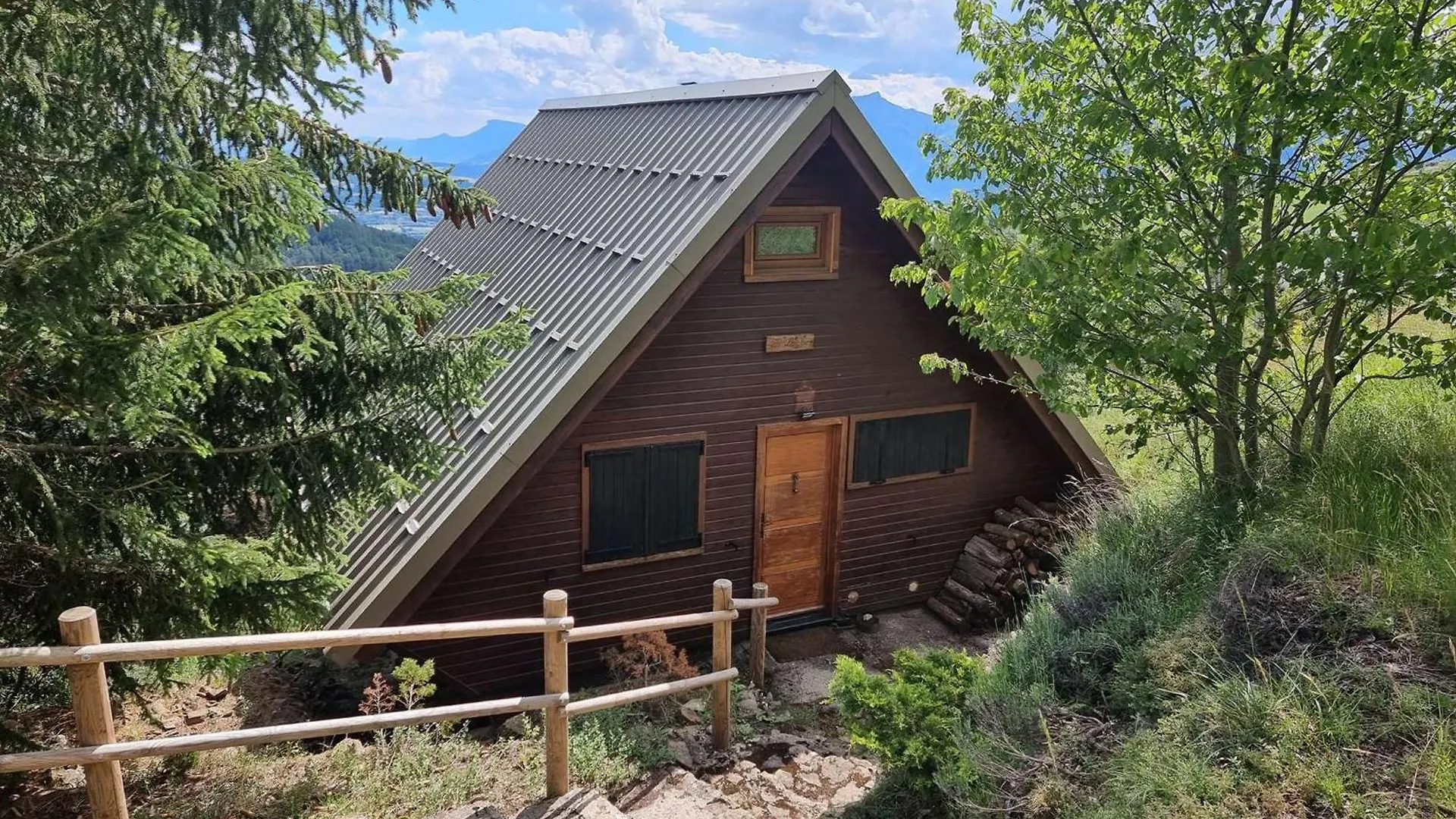 Chalet Equipe 6 Personnes Avec Cheminee Et Animaux Admis - Fr-1-393-159 Saint-Michel-de-Chaillol